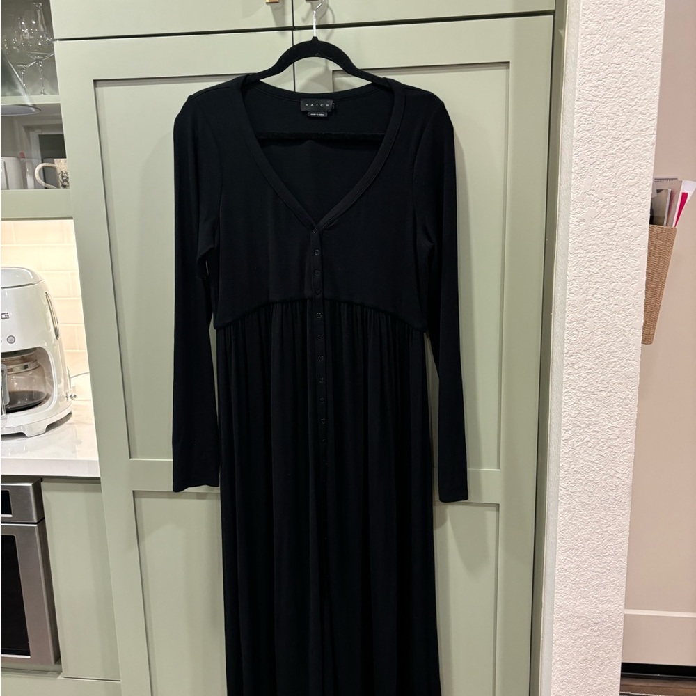 Hatch maturity maxi dress